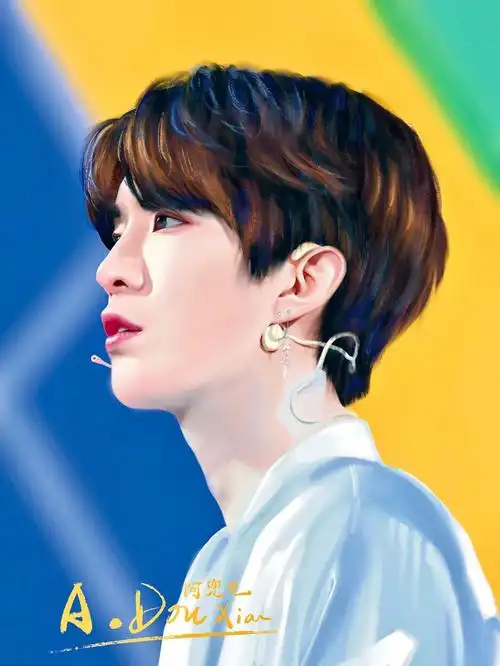 ipad绘画给学生画个她的爱豆范丞丞