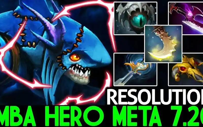 dota2720resolution22杀暗灭连击刀疯狂偷属性的小鱼人bydota2high