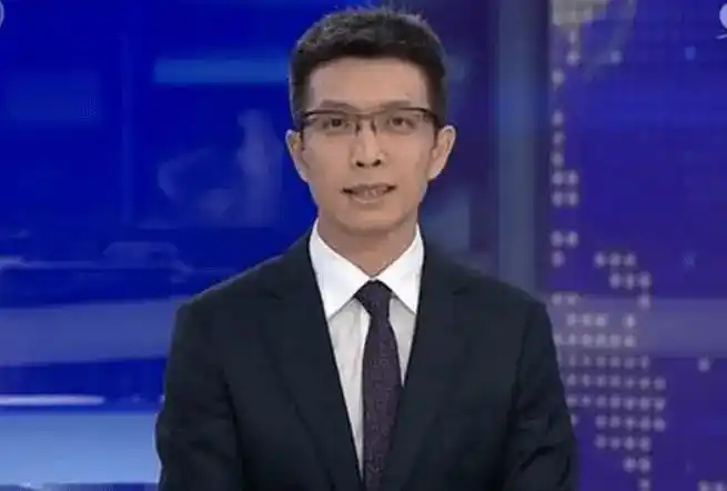 头发灰白,戴着眼镜,不苟言笑,与大家刻板印象中的新闻主播别无二致.