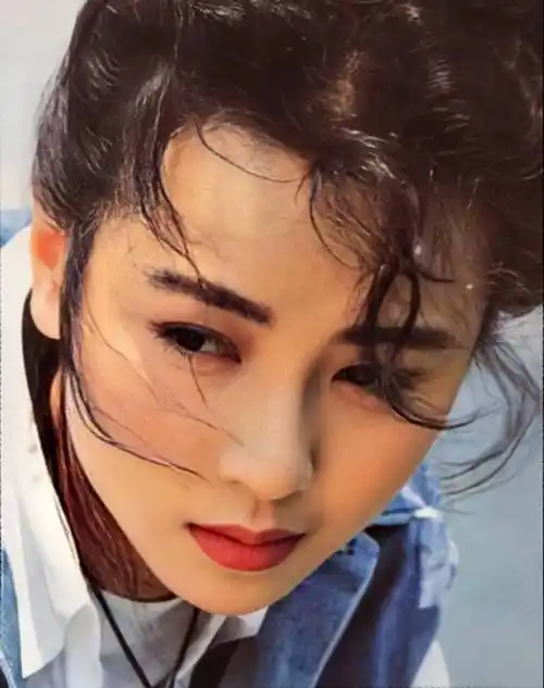 年轻时的袁洁莹真的是神仙颜值啊