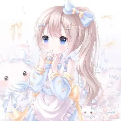 软妹头像动漫可爱 高清好看的软萌可爱女生二次元动漫头像_女生动漫