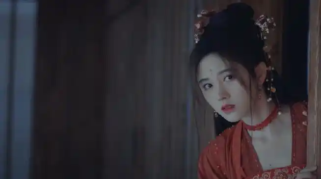 雪文曦红衣造型##漂亮书生