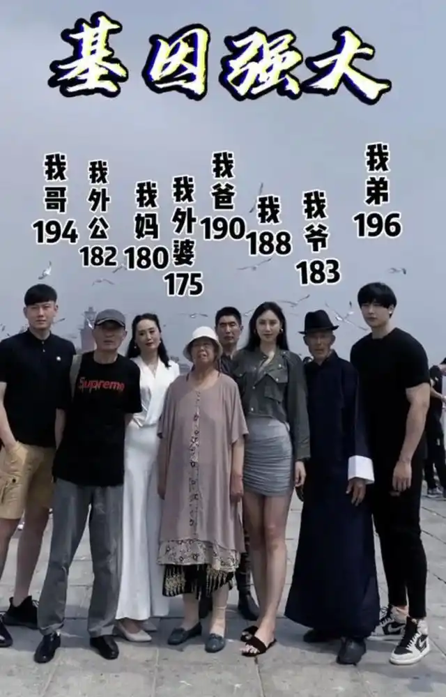 原创爸妈1米6,孩子1米9,夫妻俩谁的基因决定了孩子的身高和智商?