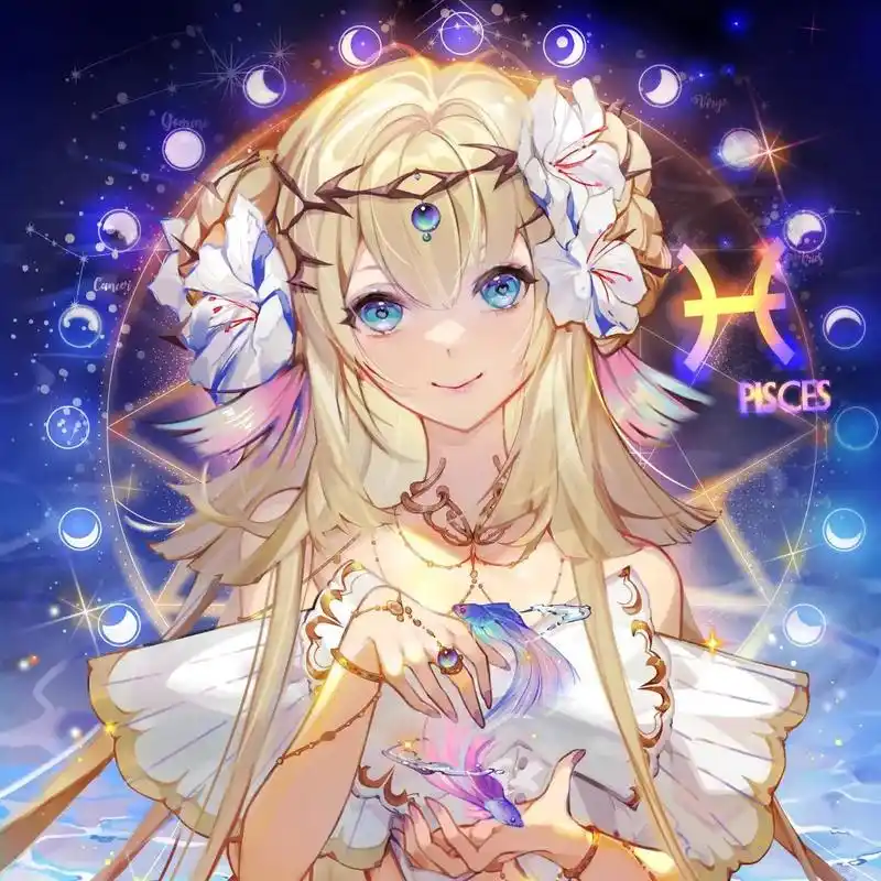 十二星座 #仙气女生头像 #原创 #日常瞎画 - 抖音