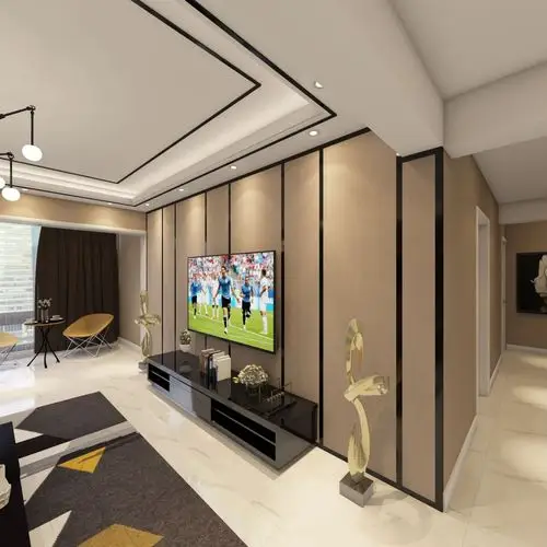 现代风格三室两厅装修设计效果图