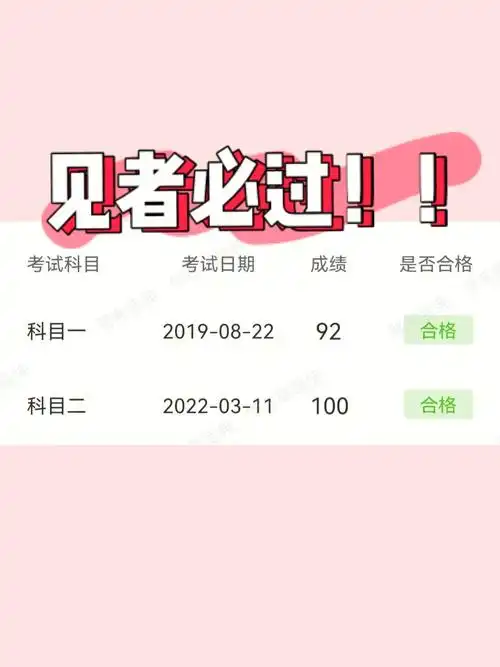 三刷科二,今天一次过,一百分!