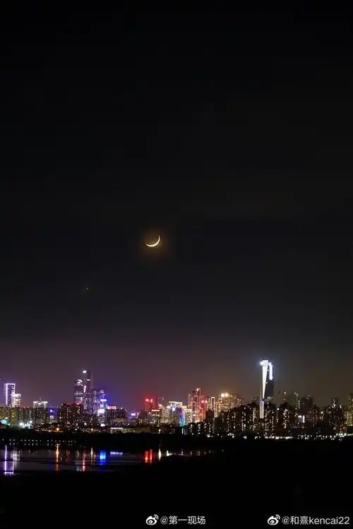 月亮和星星在一起的故事,你看到了吗?