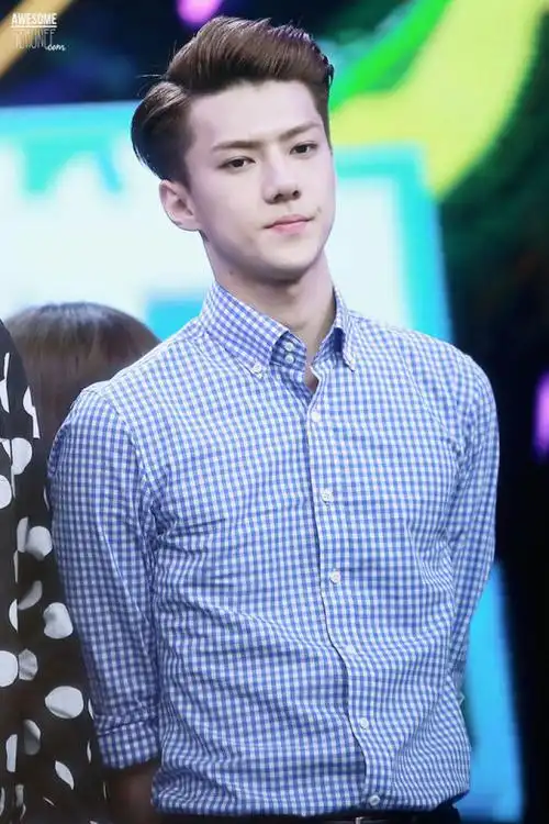 吴世勋 14年快乐大本营录制