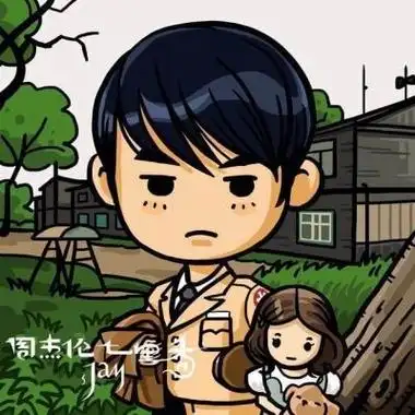 2022可爱高清q版周杰伦头像大全卡通画风的jay周头像下载72qq