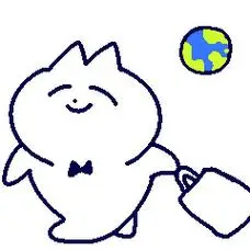 逃离地球.#领结猫表情包