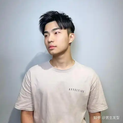 第1款:露额侧刘海发型