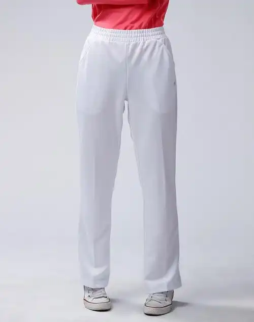 运动库存专场-女士361° 女款白色插袋休闲运动裤