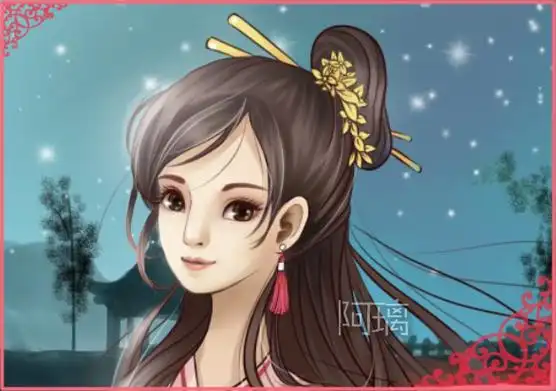 天龙八部精彩手绘彼岸花开新天龙npc阿朱