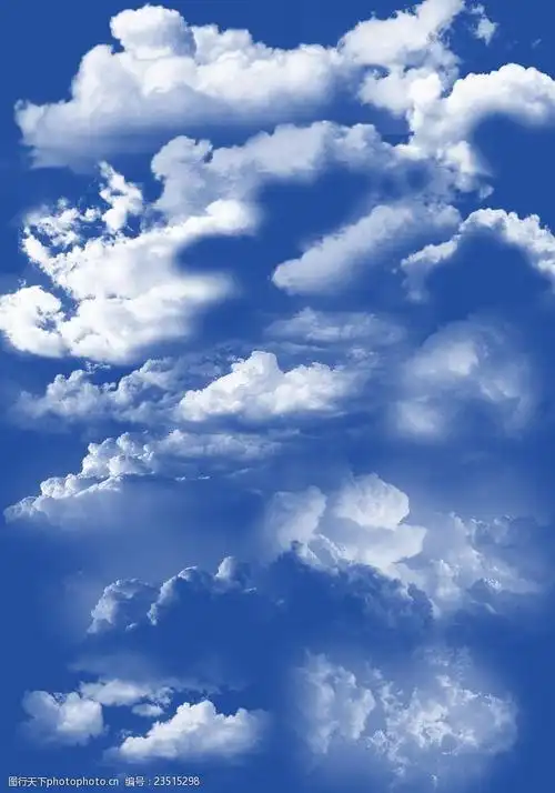 高清效果图天空云朵分层贴图素材