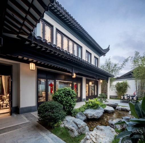 古典中式别墅庭院设计案例参考