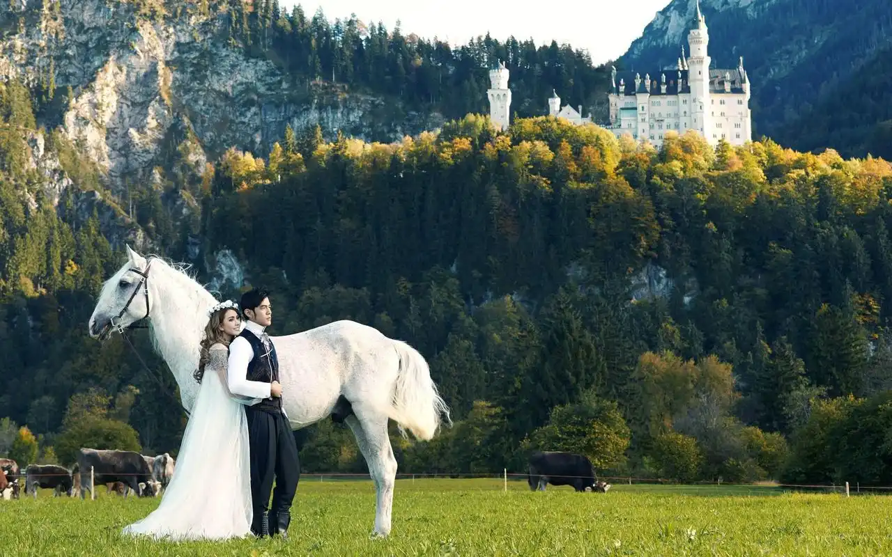 周杰伦昆凌时尚大片摄影高清壁纸图片大全