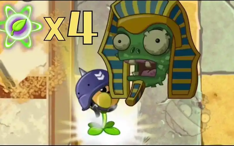 植物大战僵尸2之豌豆家族挑战十级金字塔僵尸-中_哔哩哔哩bilibili