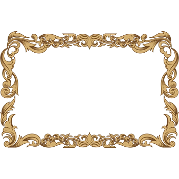 欧式复古华丽边框矢量图