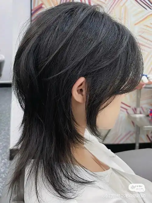 给长脸尖脸发量少的姐妹安利小狼尾发!