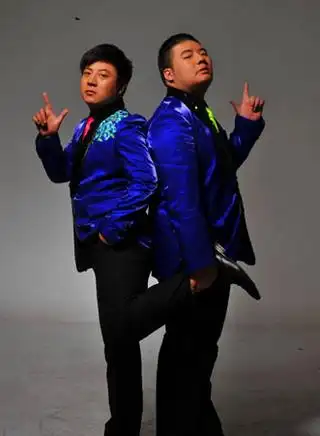 80后相声高超组合高晓攀尤宪超全国巡演中