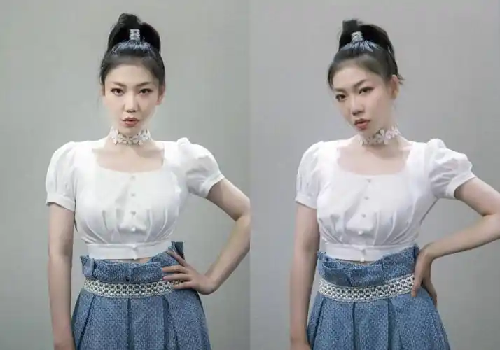 吴莫愁要转型了吗,这小清新的气质一下没认出来,时尚带点少女感_风格