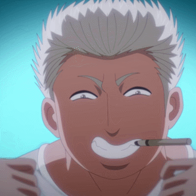 开心白头发吸烟说话gif动图_动态图_表情包下载_soogif