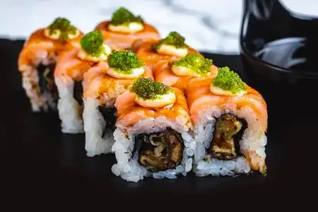 精致日式美食寿司特写摄影高清图片