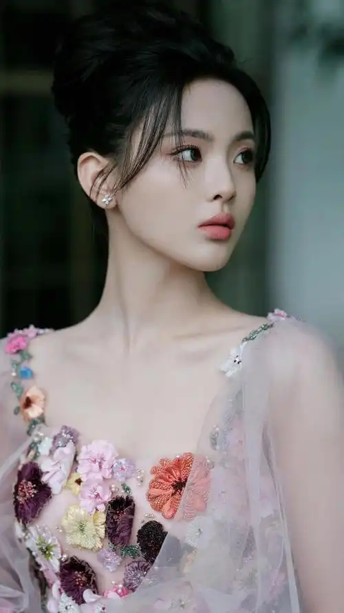 杨超越壁纸,好一位清纯的美少女