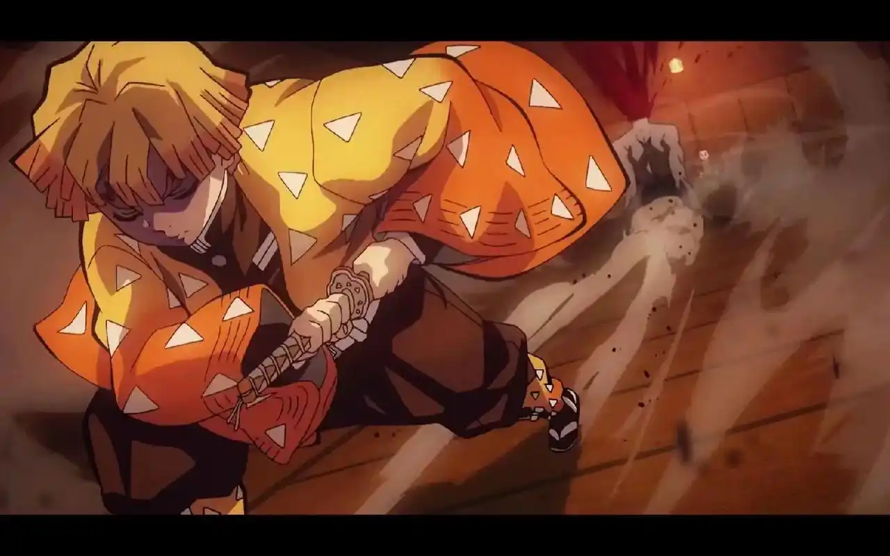 鬼灭之刃 #动漫 #图片来自网络 #善逸 一集出一招,一招 - 抖音