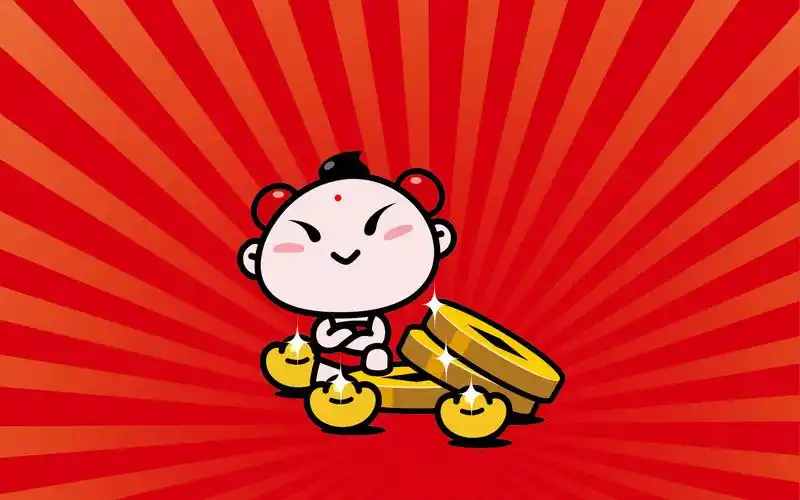 招财童子壁纸图片