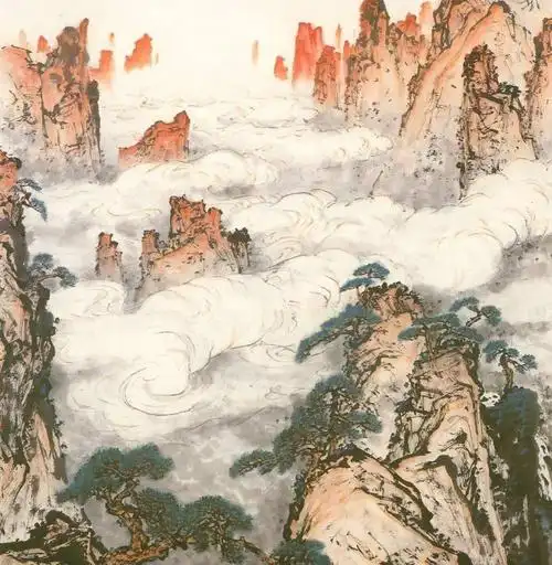 广东阳江关山月山水画18幅
