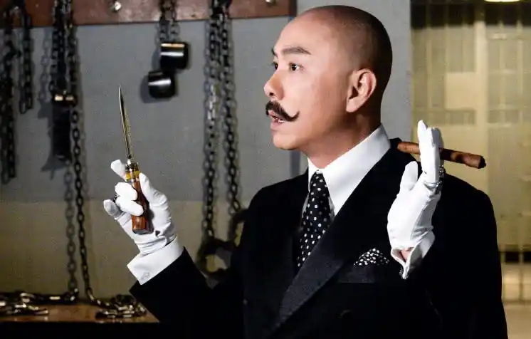 因前辈的一句话,出道34年的张卫健,剃了22年光头!