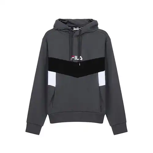 fila 斐乐 男士 棉质连帽长袖卫衣运动衫 687965