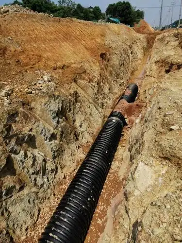 克拉管 高密度聚乙烯(hdpe)缠绕结构b型管 dn500 正8级检测