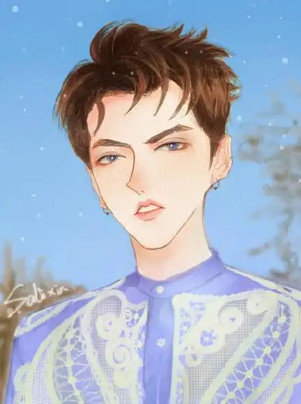 吴亦凡漫画英气逼人