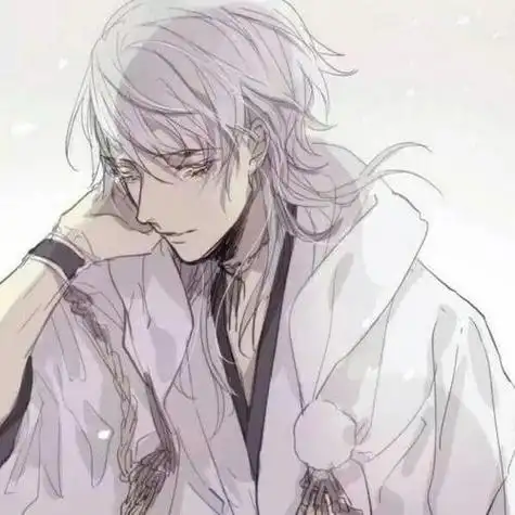 赤瞳银发古风男头像 男生头像图片大全 -【爱个性】