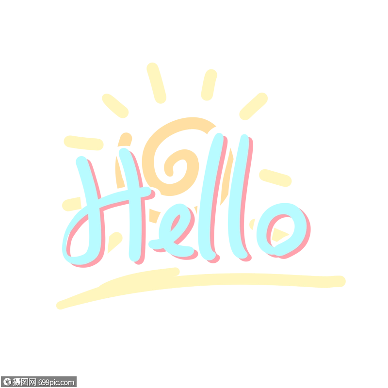 hello字体