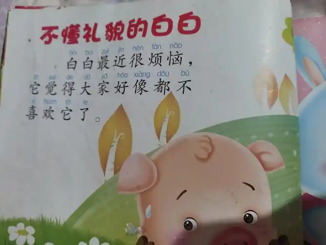 不懂礼貌的白白