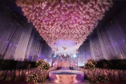 魅力花园婚礼堂 爱在金色大厅绽放