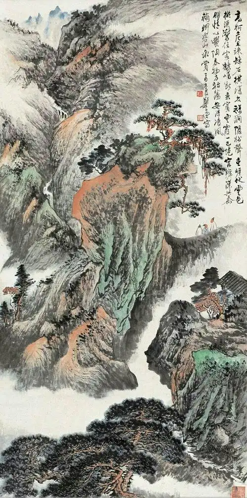 中国著名大师郑午昌山水画精选作品(续篇)