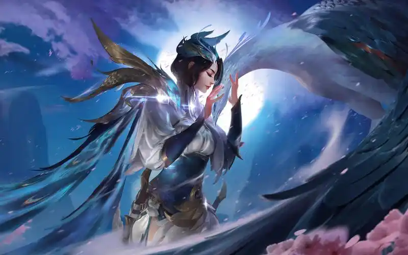 王者荣耀虞姬云霓雀翎壁纸