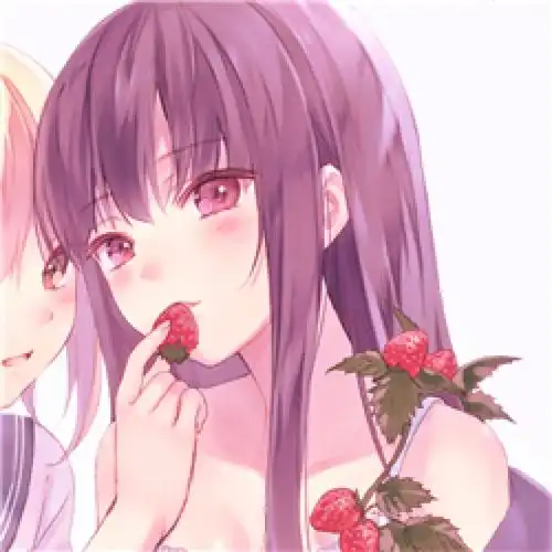 超唯美二次元小仙女闺蜜头像,喜欢就会放肆,但爱就是克制!