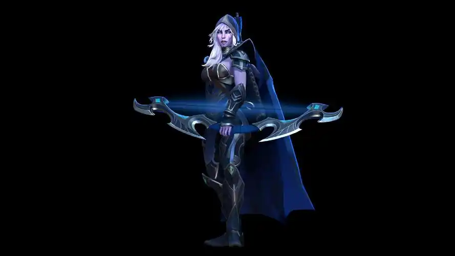 dota2全英雄英语语音】卓尔游侠drowranger小黑黑弓希尔瓦娜斯风行者