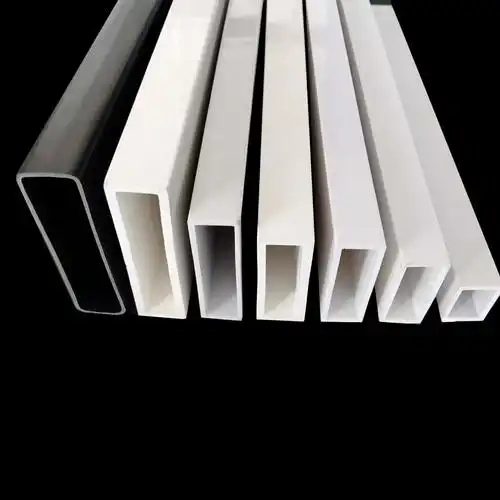 厂家供销pvc方形管 塑料方管 长方形管材 可来图来样定制