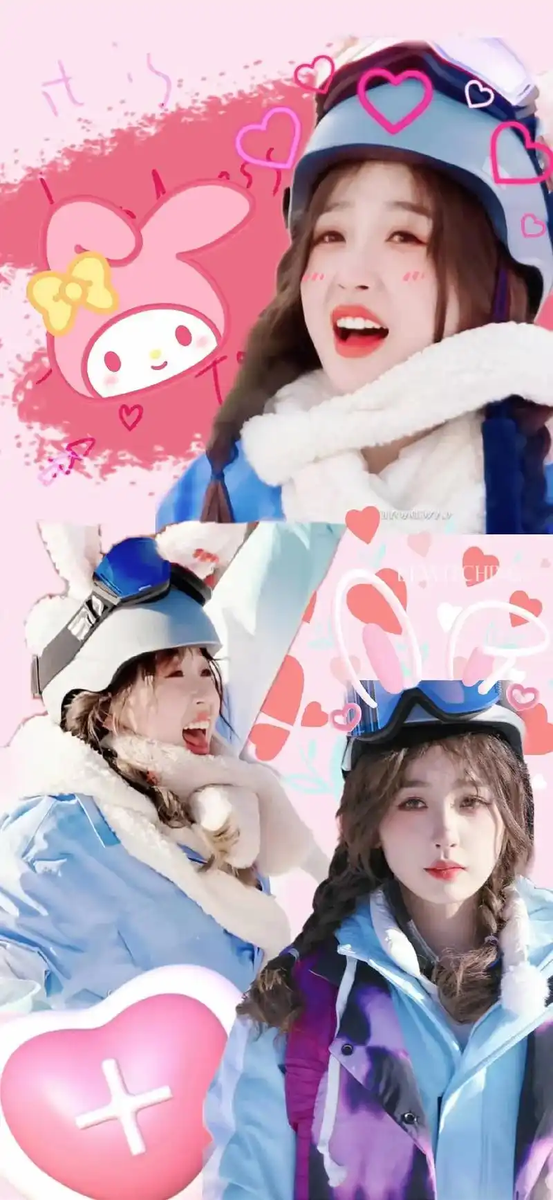 虞书欣#美女#拼接壁纸#小样迷不死你 #这谁顶得住啊    - 抖音