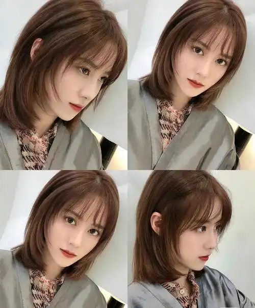 长脸短发发型长脸短发发型推荐图片