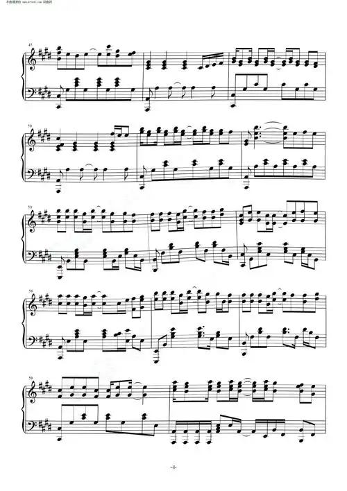 少年 钢琴谱 简谱