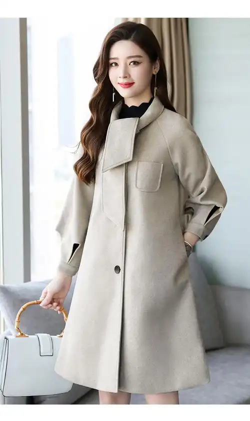 首页 女装 上装/外套 毛呢外套货号:a01 服装版型:直筒 风格:通勤 衣