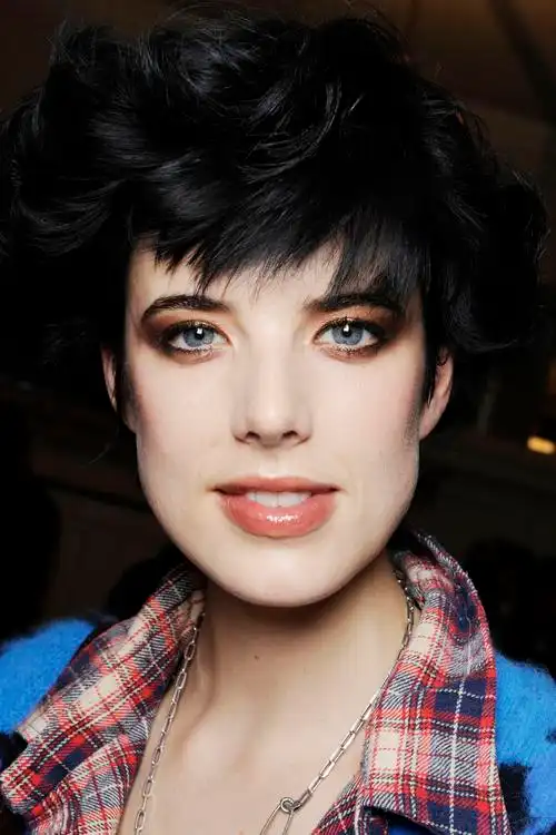 复古卷发奢华妆容2010秋冬oscardelarenta妆容高贵逼人