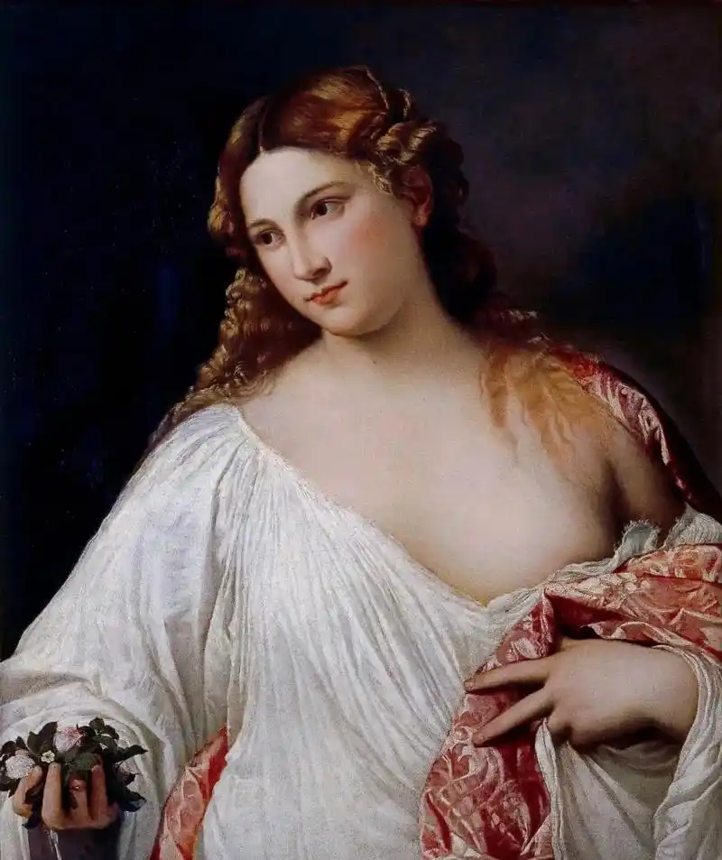 油画 欧洲油画之父提香作品.古典,优雅,圣洁,故事感,完美 - 抖音